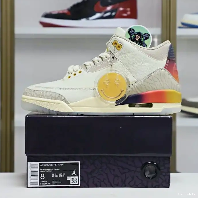 Air JBalvin Jordan Jordan3 x Kimikick 0806